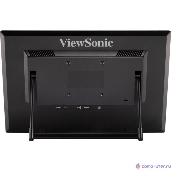 LCD ViewSonic 15.6" TD1630-3 черный Touch {TN 10-points touch 1366x768 12ms 90/65 190cd 500:1 D-sub HDMI Audio} [VS17495]