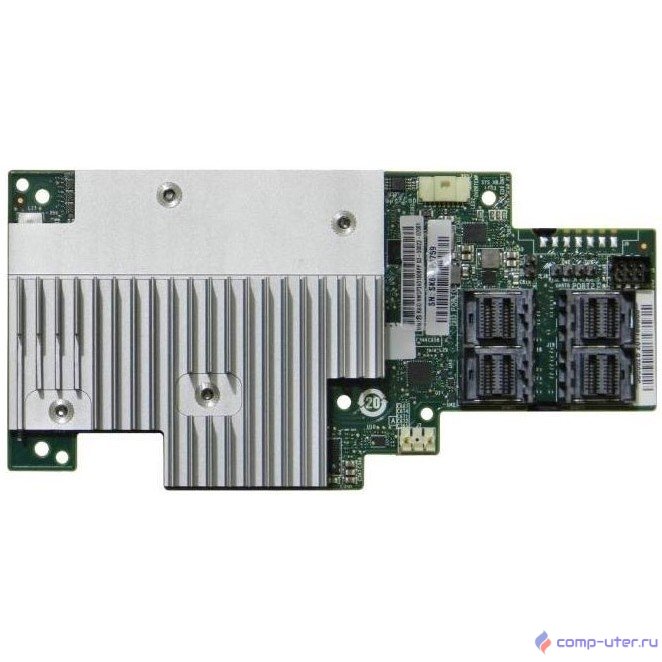 RAID Module RMSP3AD160F Tri-mode PCIe/SAS/SATA Full-Featured RAID Mezzanine Module, SAS3516, 16 int. ports PCIe/SAS/SATA, RAID 0, 1, 10, 5, 50, 6, 60 +JBOD, Cache 4GB, SIOM PCIe x8 Gen3 (RMSP3AD160F)