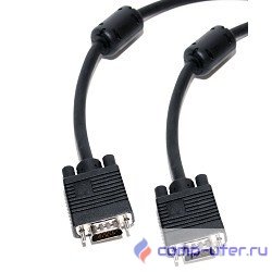5bites APC-133-018 Кабель VGA сигнальный HD15M/HD15M, ферр.кольца, 1.8м.