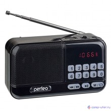 Perfeo радиоприемник цифровой ASPEN FM+ 87.5-108МГц/ MP3/ питание USB или 18650/черный (i20)) [PF_B4059]