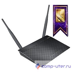 ASUS RT-N12 VP WiFi Router (WLAN 300Mbps, 802.11bgn+4xLAN RG45 10/100+1xWAN) 2x ext Antenna