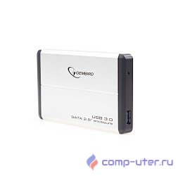 Gembird EE2-U3S-2-S Внешний корпус 2.5" Gembird EE2-U3S-2-S, серебро, USB 3.0, SATA, металл