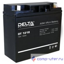Delta DT 1218 (18 А\ч, 12В) свинцово- кислотный аккумулятор  